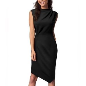 Asymmetrical Sheath Dress